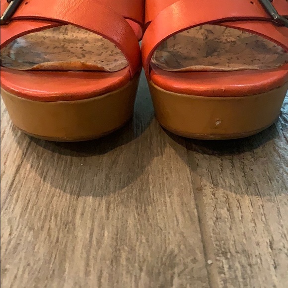 Ann Taylor Loft Kari wedge sandal, sz 8 - Picture 7 of 12